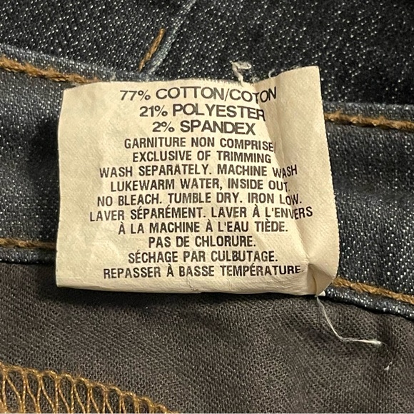 Lois Jeans and Jackets Dark Wash Gigi-2156 Mid-Rise Slim Fit Jeans (27x31) - Picture 15 of 15